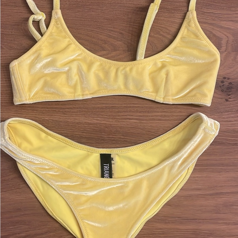 Triangl Swimwear in Vibrant Yellow